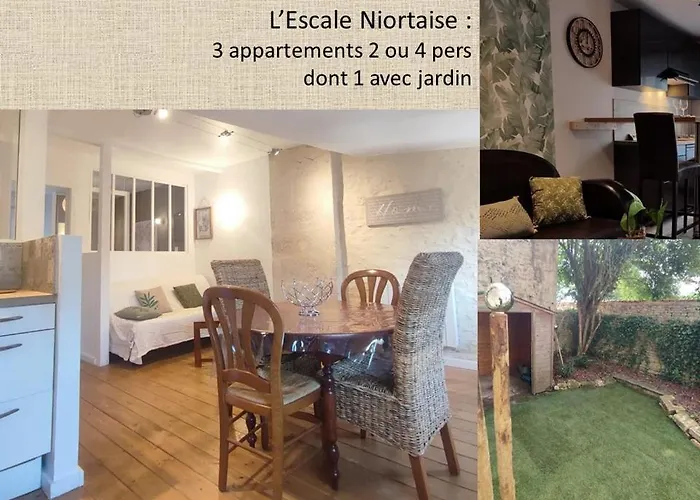 L\'Escale Niortaise - Centre-Ville - 10Mn Gare - Wifi - Netflix